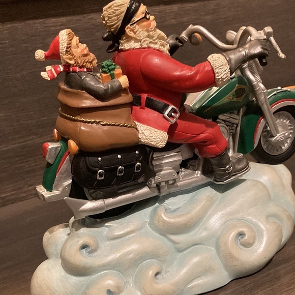 Harley-Davidson “Santa’s Sled” Limited Edition Figurine-vintage 1998 - Picture 11 of 12